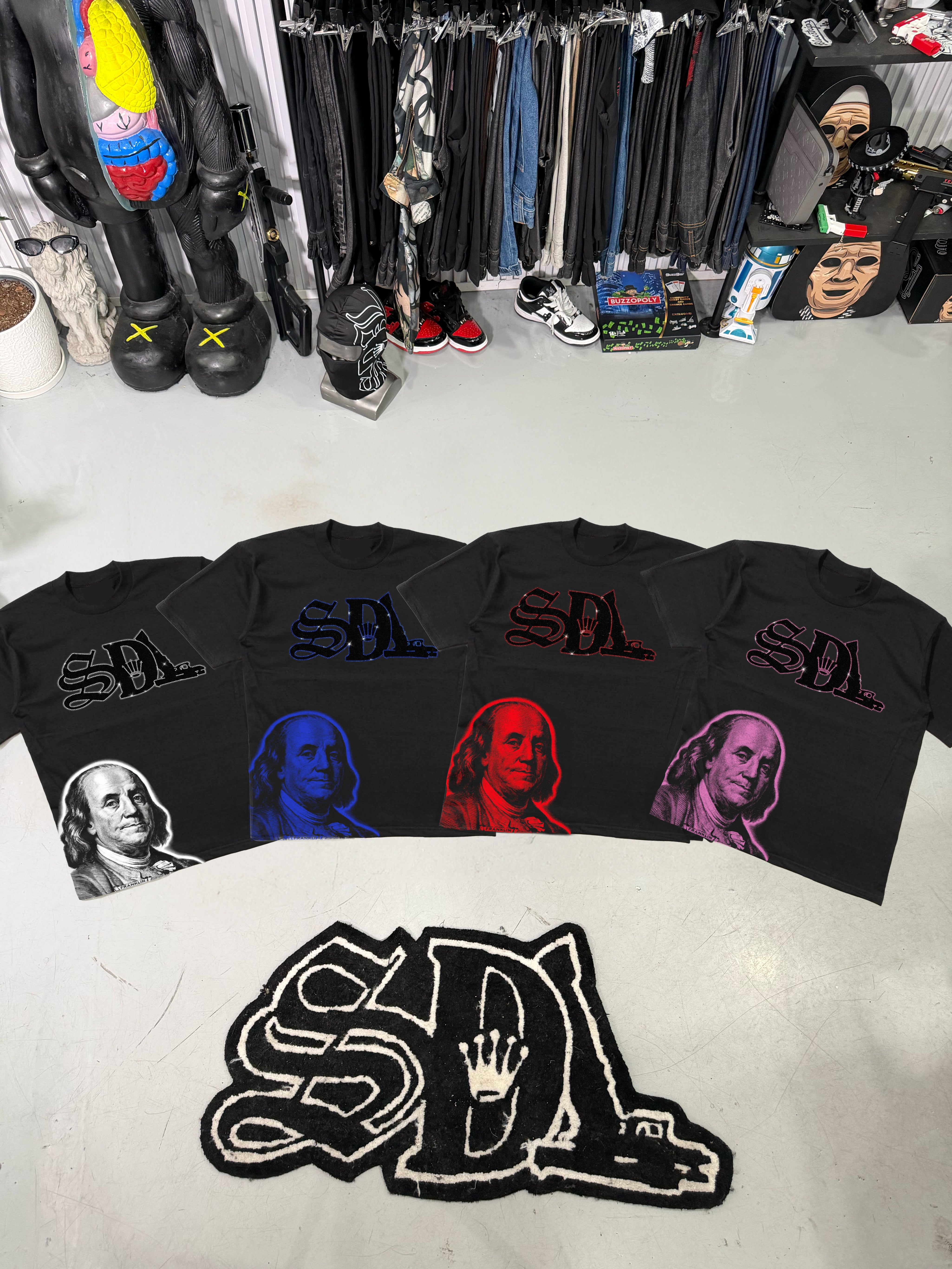 SDL RHINESTONE T-SHIRTS 2
