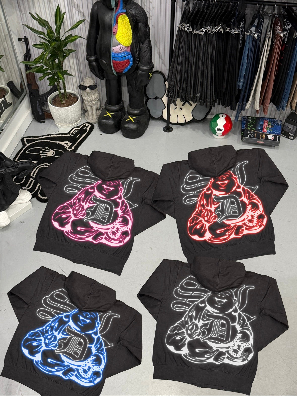 SDL NEON HOODIES - BUDDAH