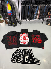 SDL RHINESTONE HOODIES 5