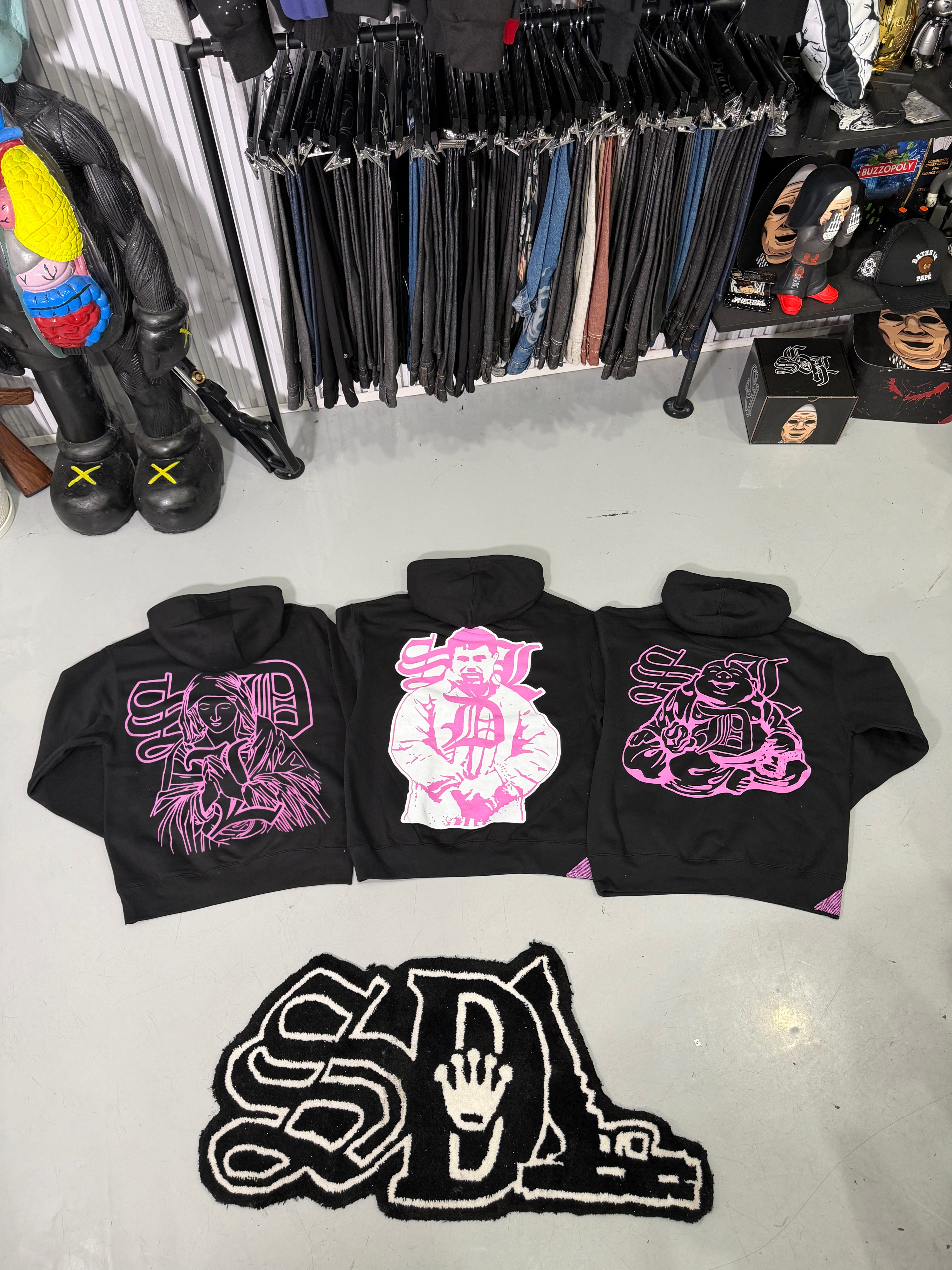 SDL RHINESTONE HOODIES 7