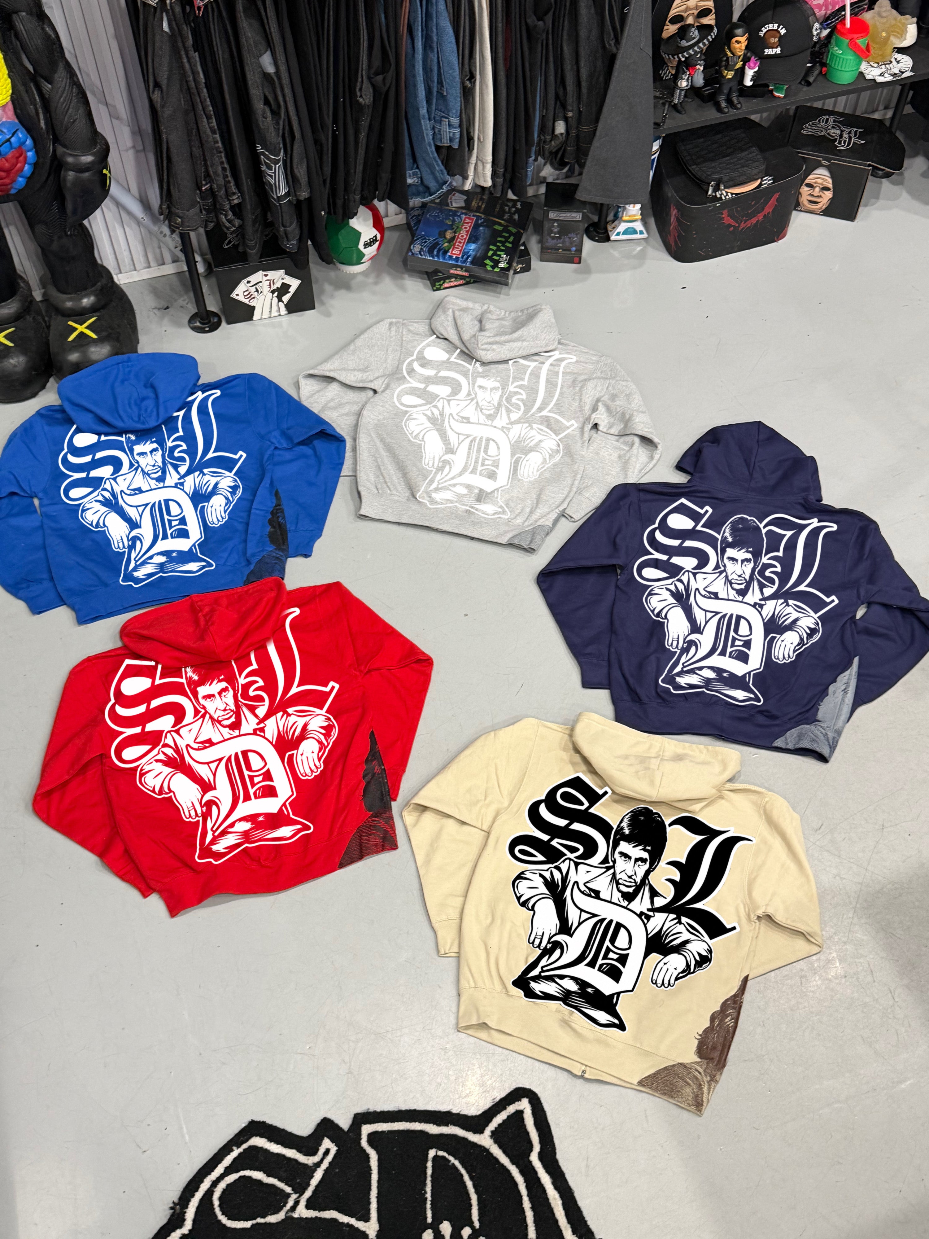 SDL COLOR ZIP UPS - SCF
