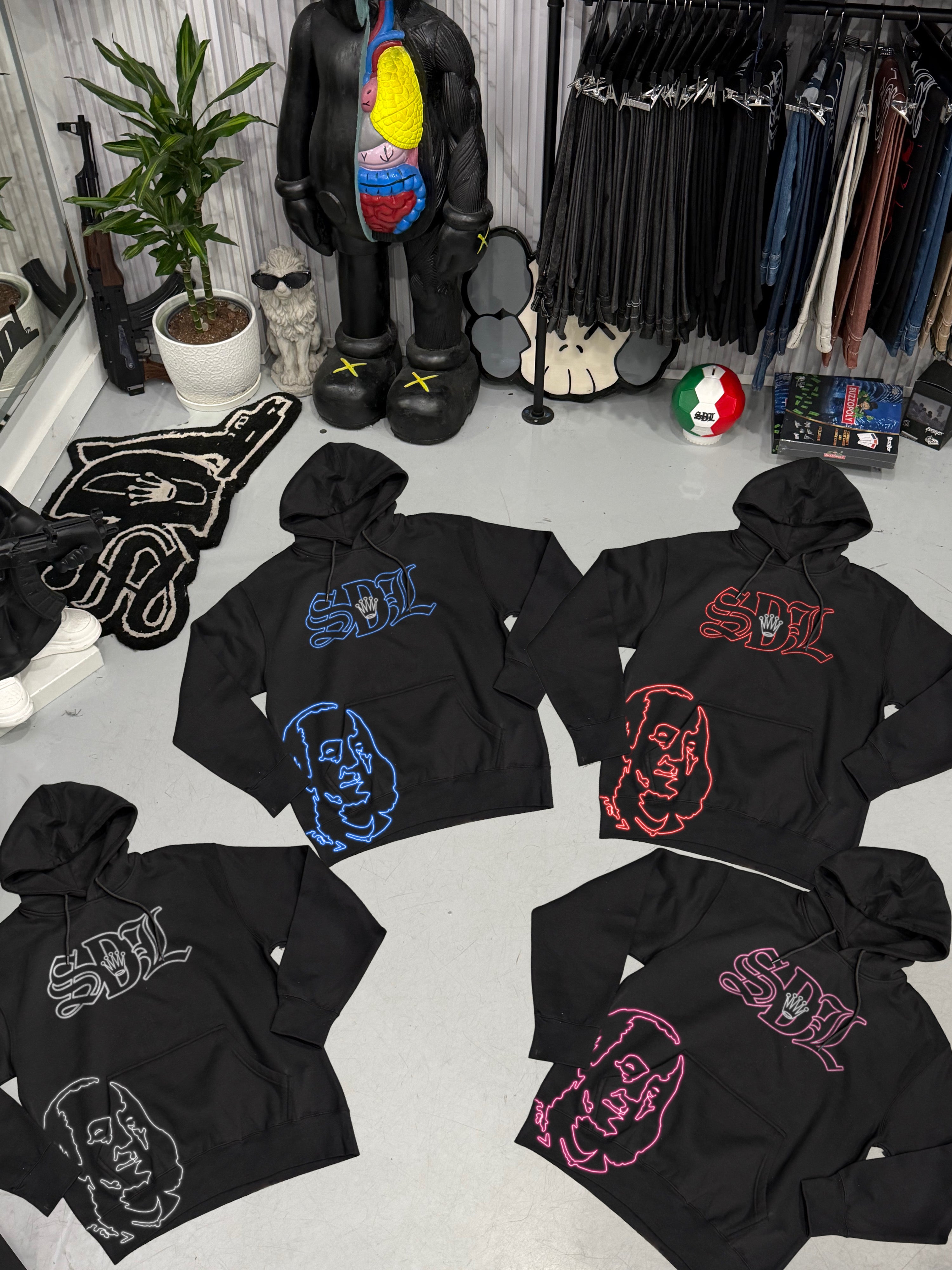 SDL NEON HOODIES - BUDDAH