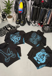 SDL BLACK ZIP-UPS - BBLUE