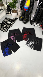 SDL RHINESTONE SHORTS 2