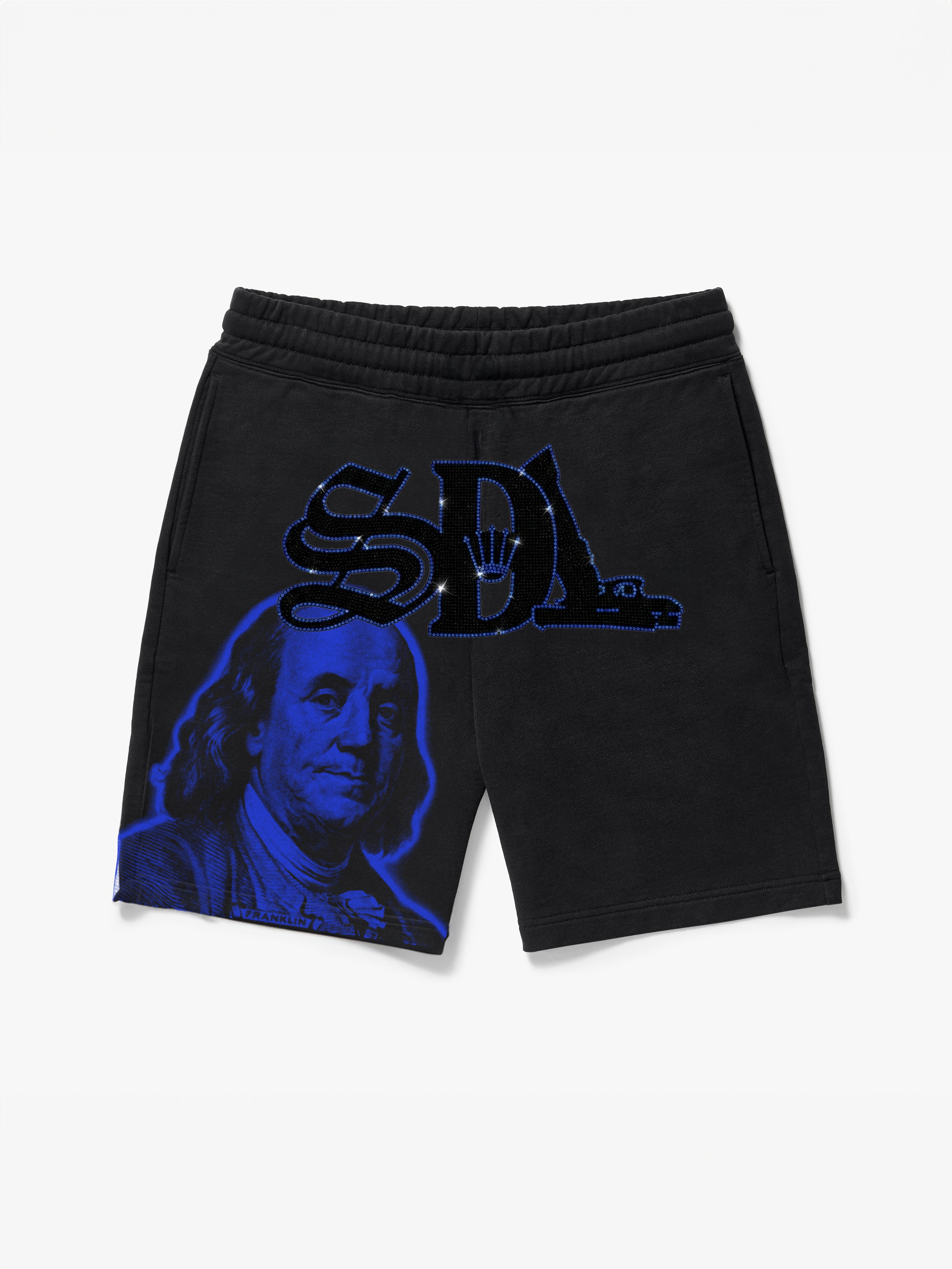 SDL RHINESTONE SHORTS 2