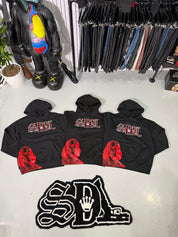SDL RHINESTONE HOODIES 5