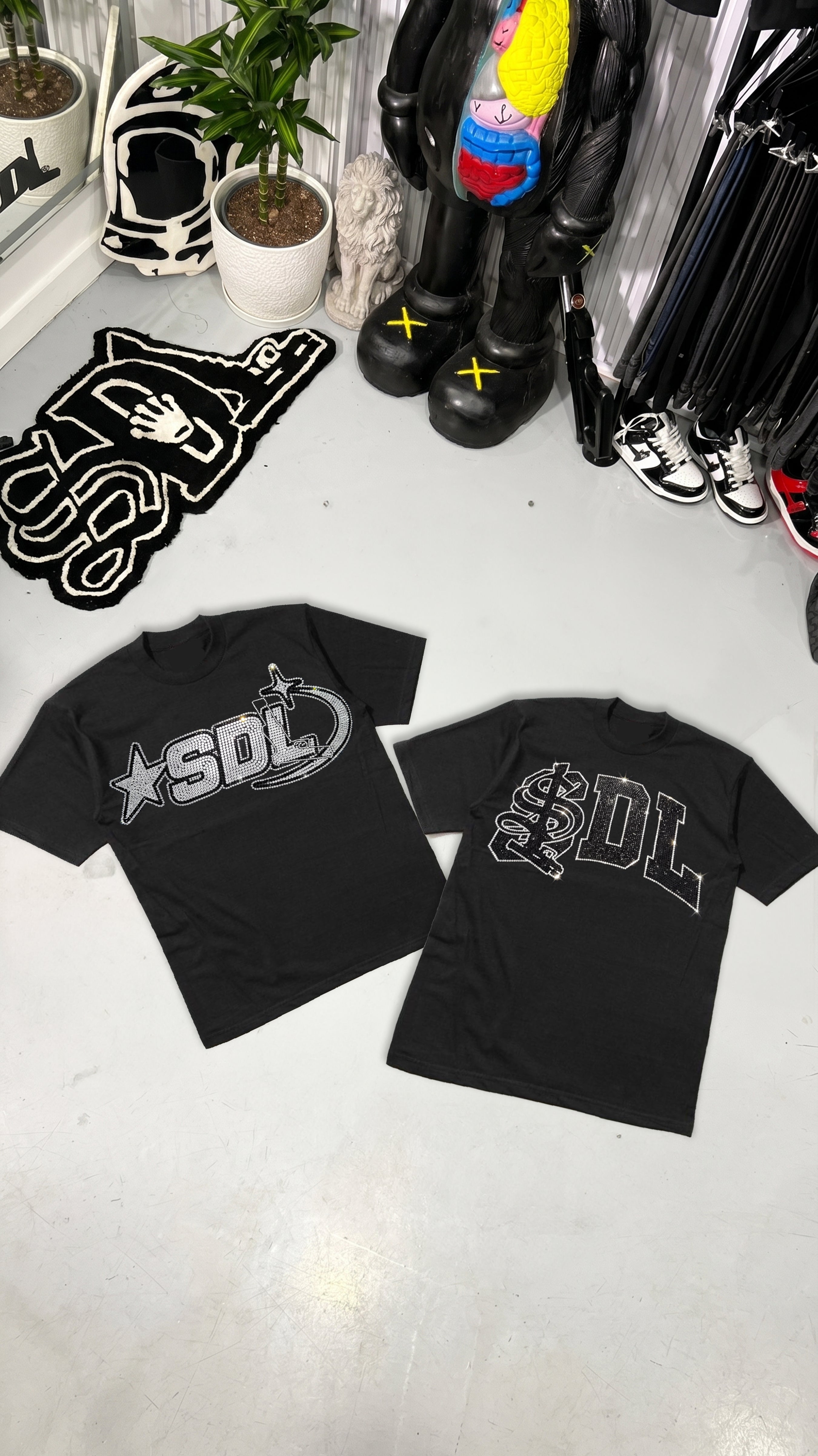 SDL RHINESTONE T-SHIRTS