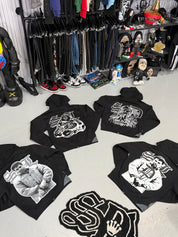 SDL RHINESTONE ZIP UP