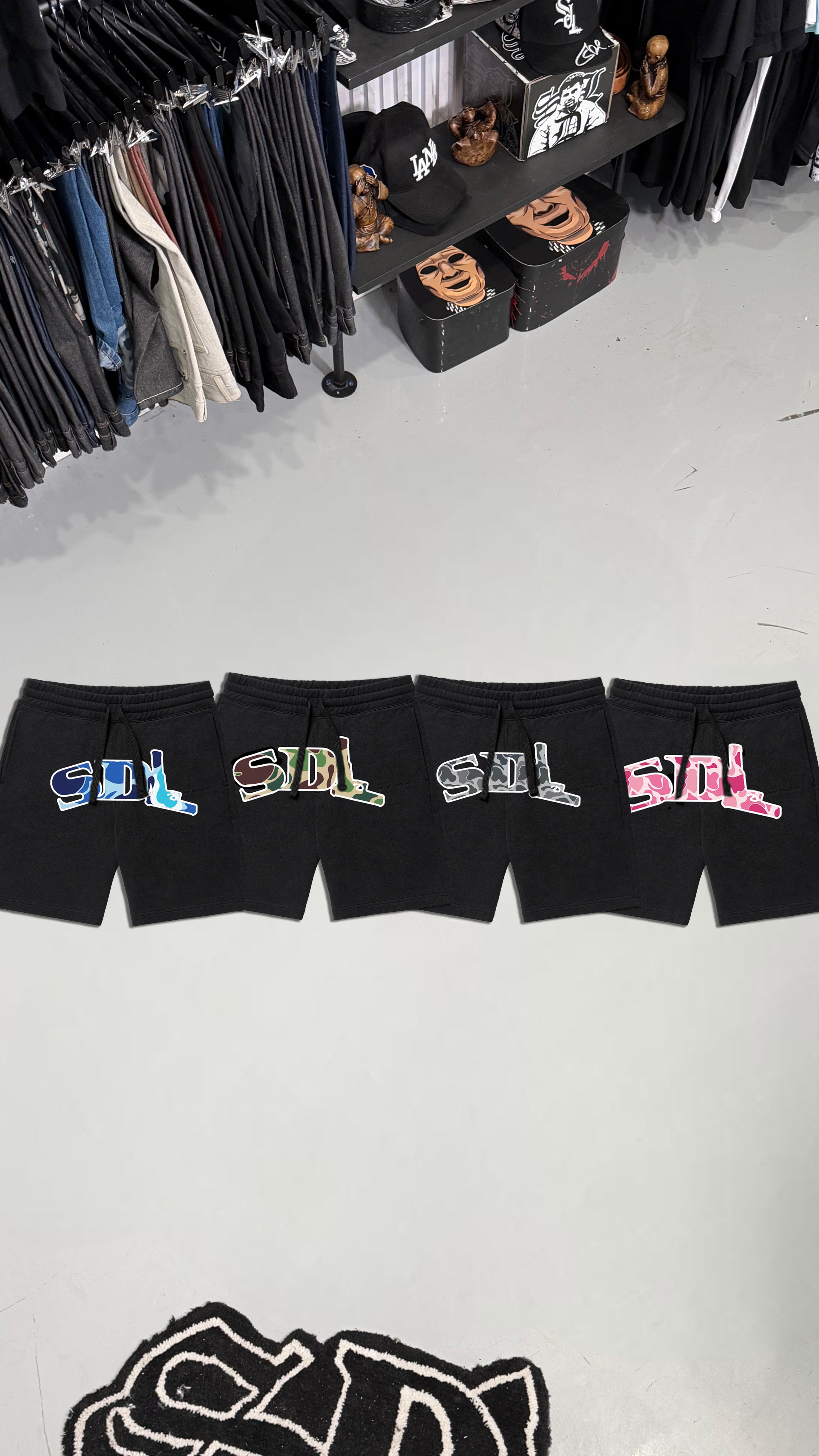 SDL CAMO SHORTS