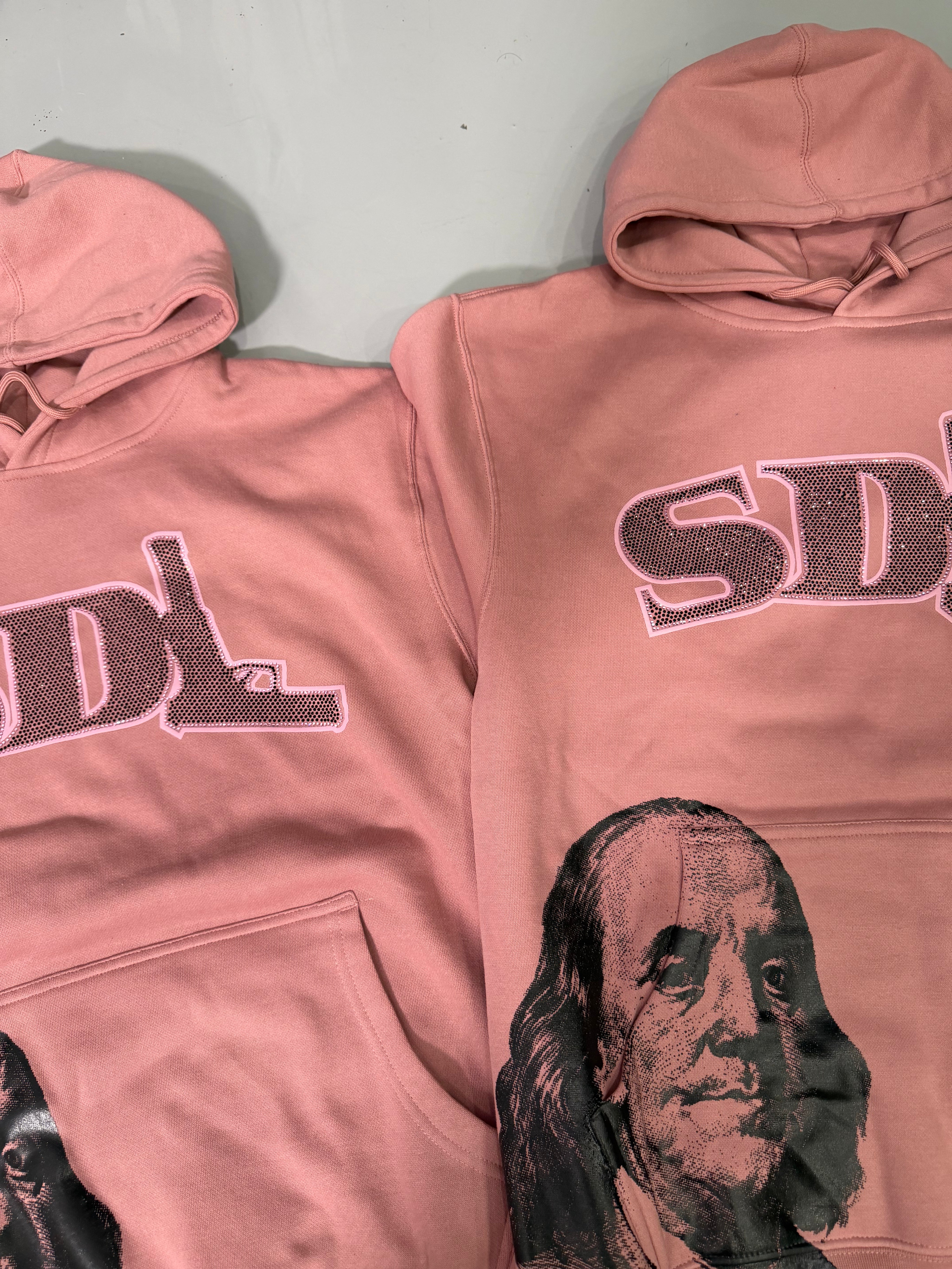 SDL PINK HOODIES